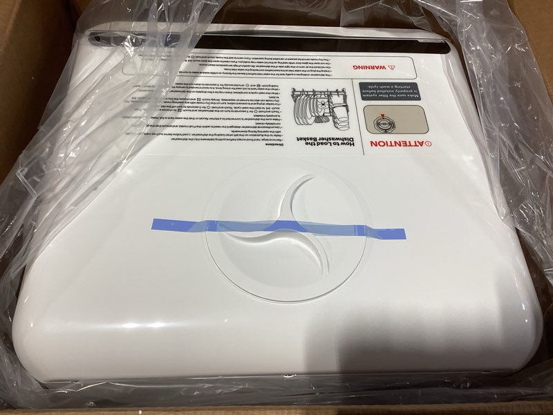 Condition photo showing New/Like New for EUHOMY Mini Portable Dishwasher Countertop Compact Dishwashers, Tabletop Small Dishwasher with 5L Built-in Water Tank with 6 Modes and Baby Care for Apartments& RVs, No Hookup Needed