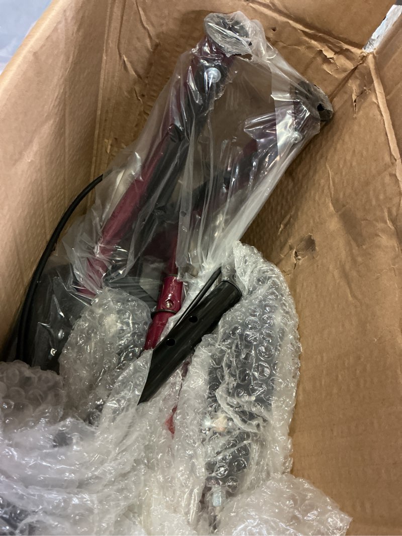 Condition photo showing Good Condition for Medline Steel Rollator Walker with Seat, Burgundy, 350 lb. Weight Capacity, 6” Wheels, Foldable, Adjustable Handles, Rolling Walker for Seniors, Walker for Mobility Impaired