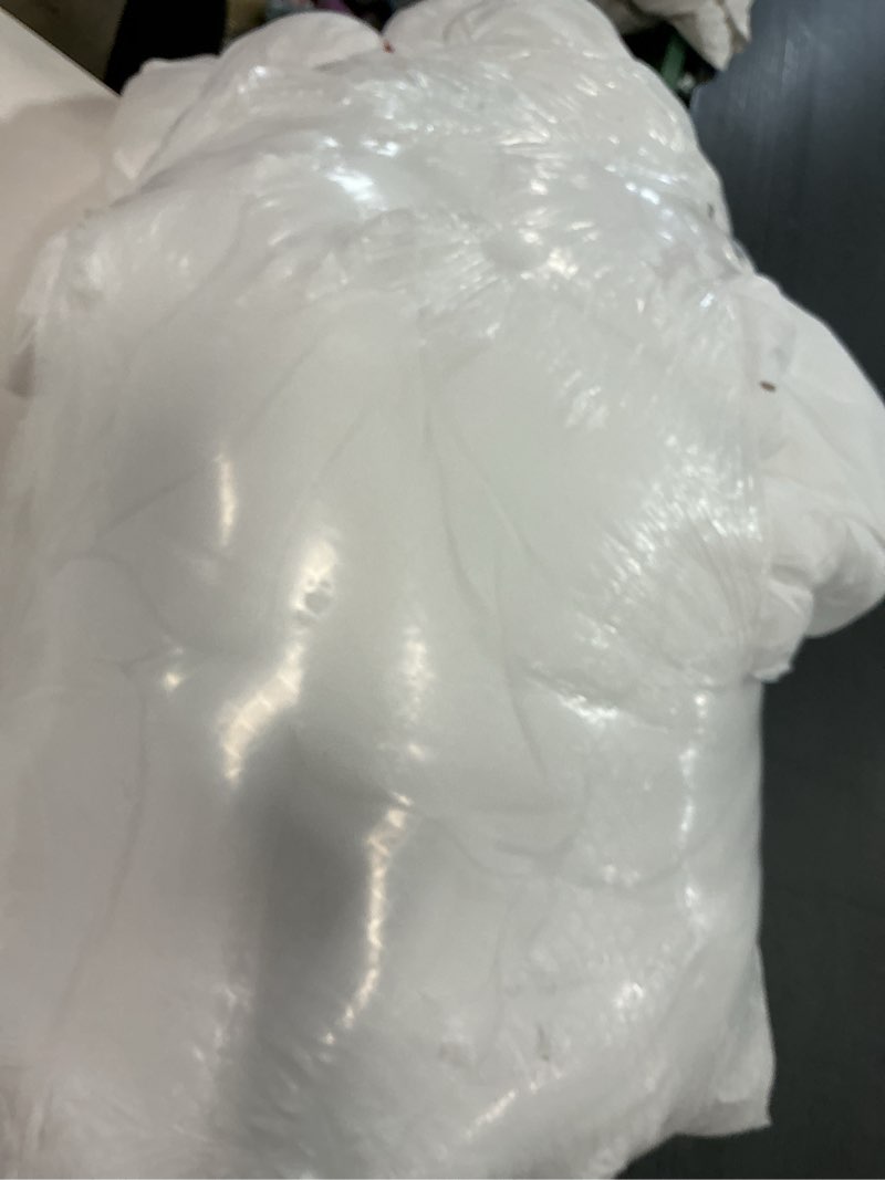 Condition photo showing As Is for BEDLORE King Mattress Topper Viscose Derived from Bamboo, Thick Pillow Top Mattress Pad with Stretchable Pockets for 6-18 inches Mattress, Soft Breathable Mattress Topper for Back Pain Relief 1 White King