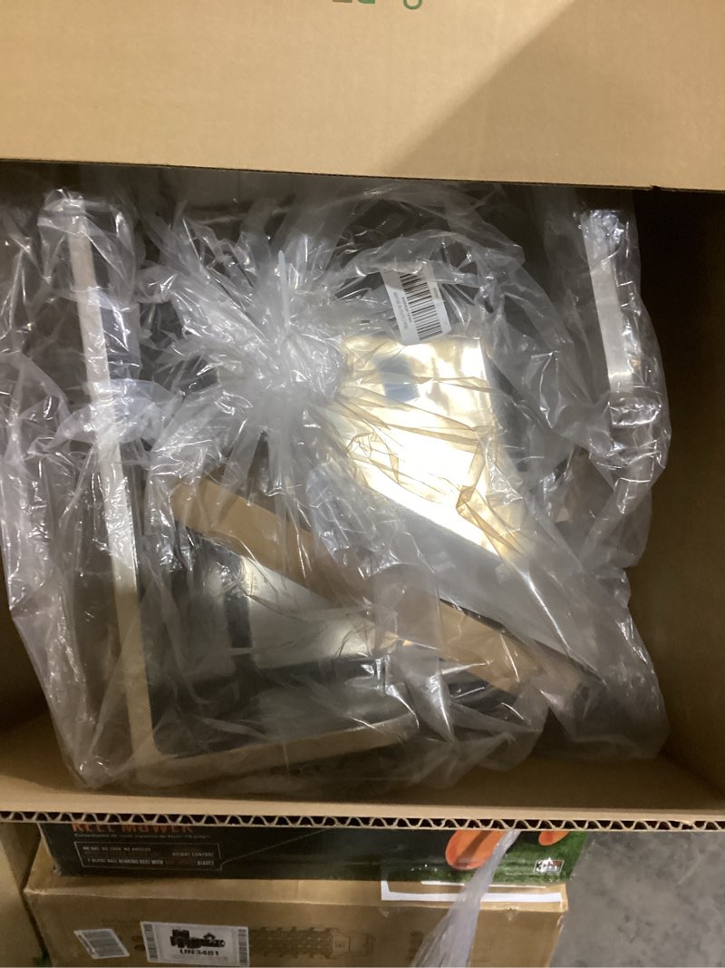 Condition photo showing Good Condition for Stainless Steel Cat Litter Box, Metal Litter Box 14.5" High-Side, Corner Opening Pet Toilet, Cat Litter Pan with Wheels, Non-Stick, No Odor, for Big & Multiple Cats