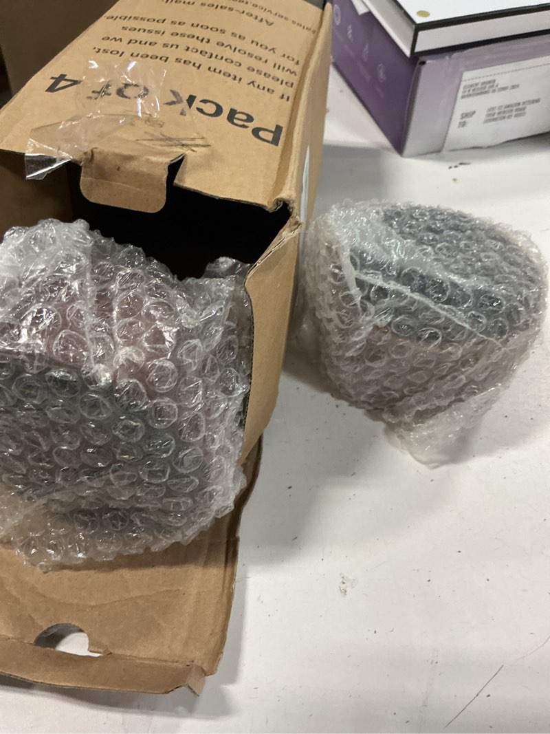Condition photo showing Good Condition for furniture raisers bed risers - 2 inch wooden circle heavy duty furniture height extenders lifts for sofa couch desk chair table base raising space, convenient store and cleaning, pack of 4