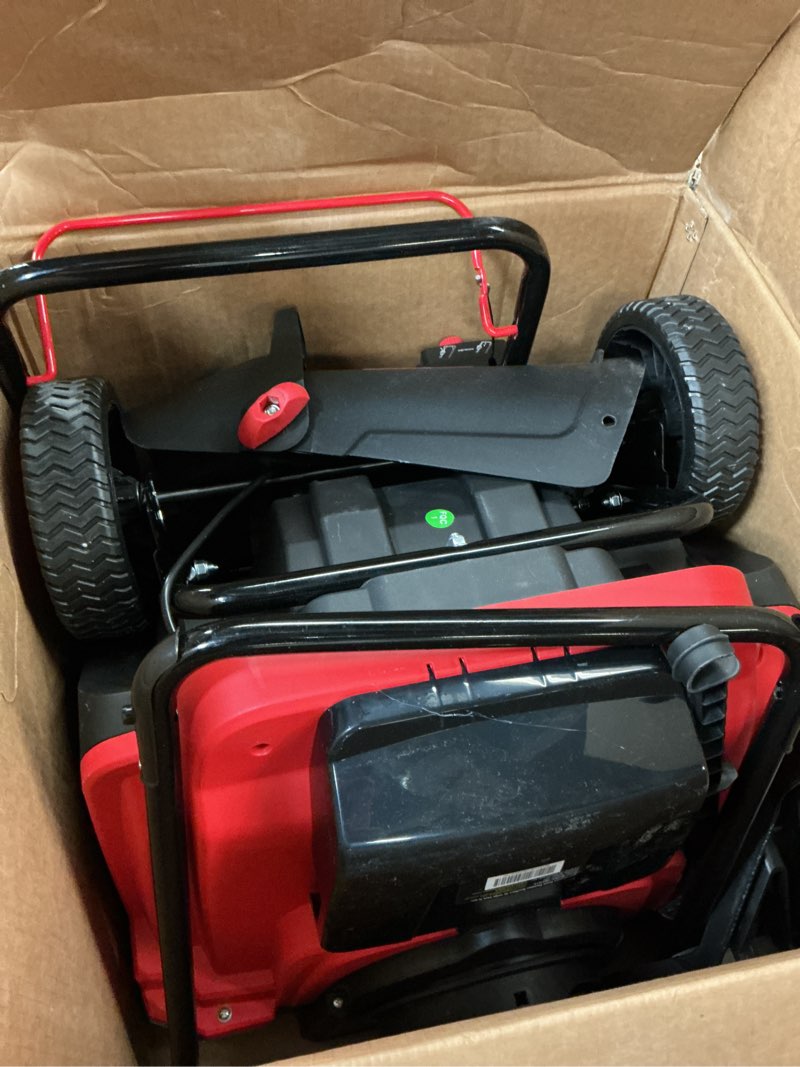 Condition photo showing Good Condition for PowerSmart 40V Cordless Snow Blower, 21'' Cleaning Width/6'' Cleaning Depth Snow Blower with LED Light & 30 FT Throwing Distance, Battery and Charger Included,Perfect for Driveway,Garden, Deck,Garage