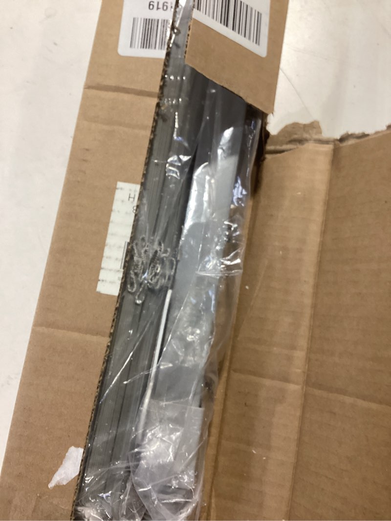 Condition photo showing Good Condition for LazBlinds No Tools No Drill Cordless 1" Vinyl Mini Blinds, 100% Privacy S-Curve Blinds for Indoor Windows, Room Darkening Horizontal Window Blinds and Shades for Home, 20" W x 64" H, White White 20" W x 64" H