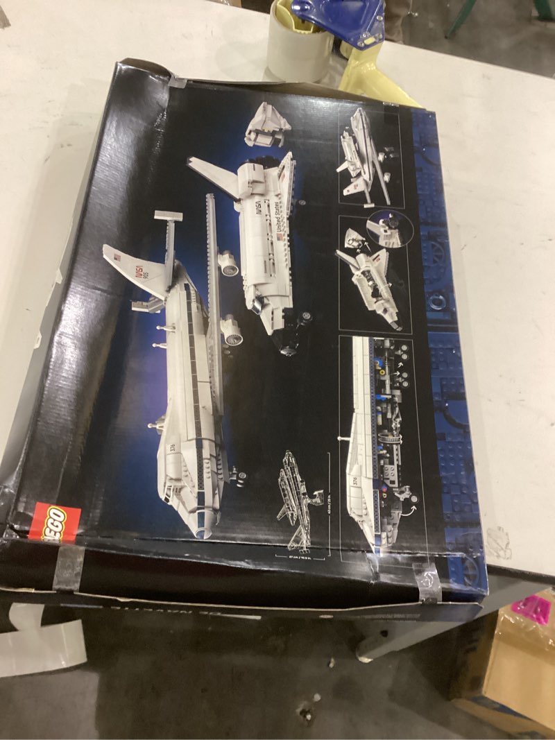 LEGO Icons Shuttle Carrier Aircraft Building Set for Adults - Spaceship & Airplane Model Kit for Adu