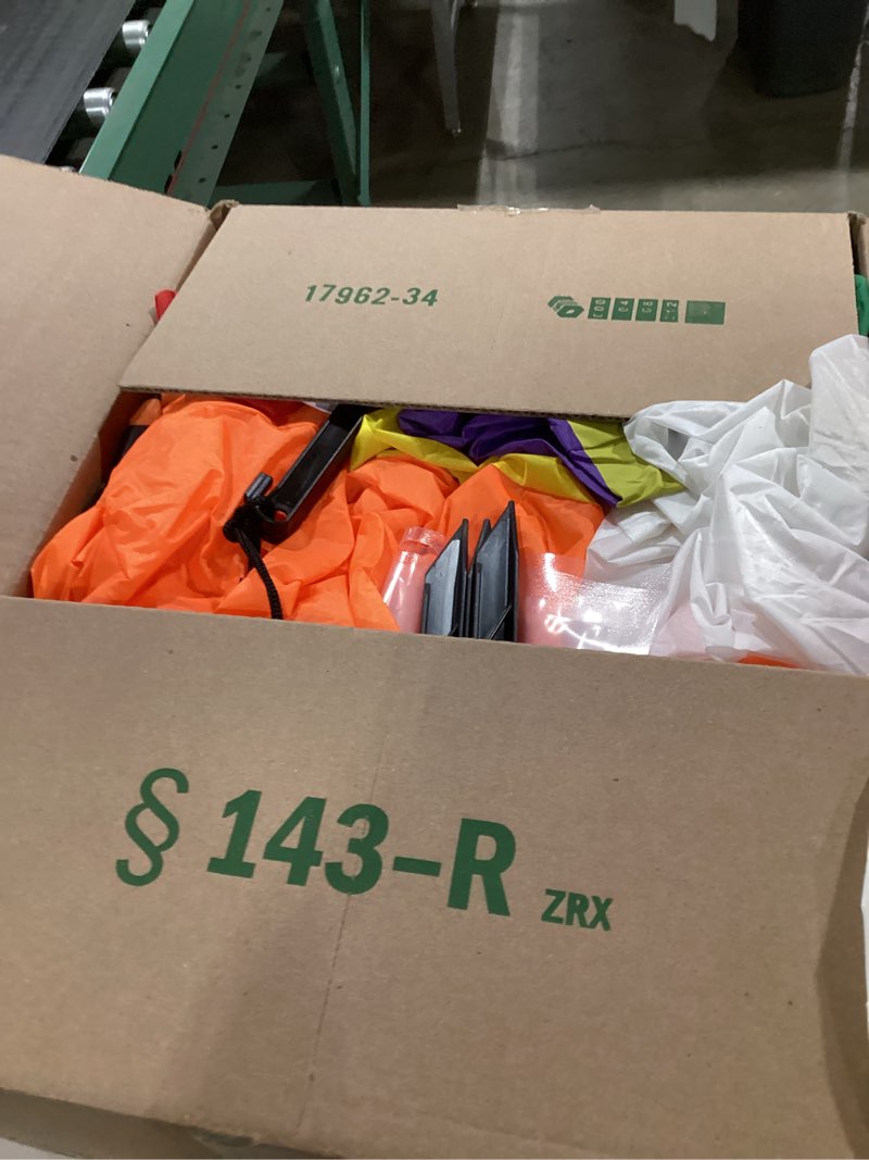 Condition photo showing Good Condition for 10 FT Halloween Inflatable Blow up Outdoor Decorations Pumpkin Ghost Combo, Halloween Decorations Outdoor Inflatable Bow Up Pumpkin Decoration Outdoor with LED Inflatable Halloween for Yard Garden 10ft pumpkin combo