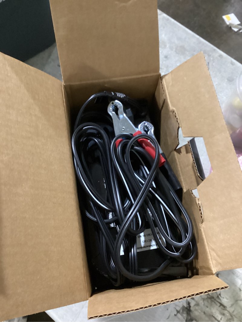 Condition photo showing As Is for schumacher automatic 120 v 8 amps battery charger