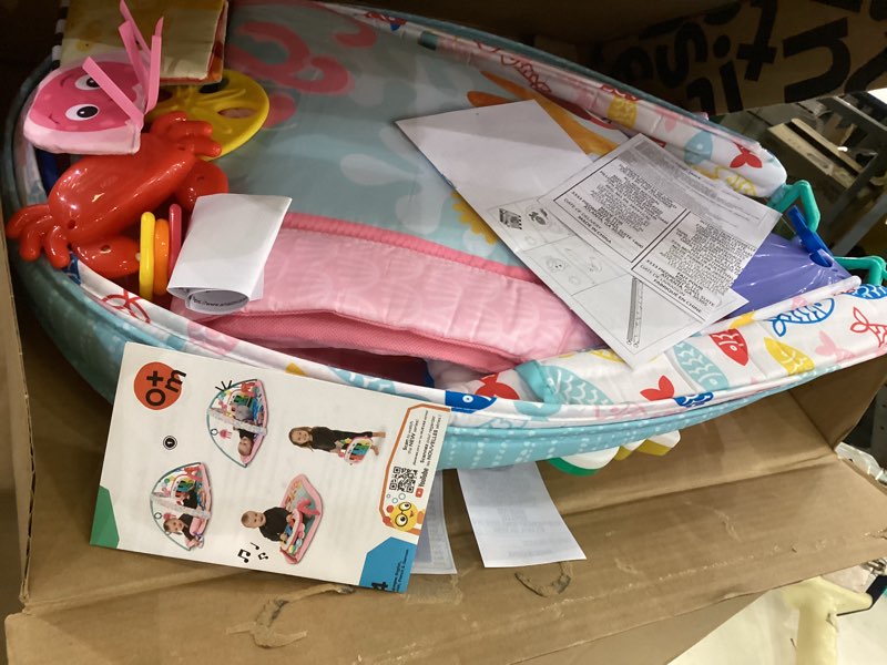 Condition photo showing Good Condition for Baby Einstein Ocean Explorers 4-in-1 Kickin Tunes Jellyfish Jamboree Music & Language Discovery Gym, Pink, Ages 0 Months and Up