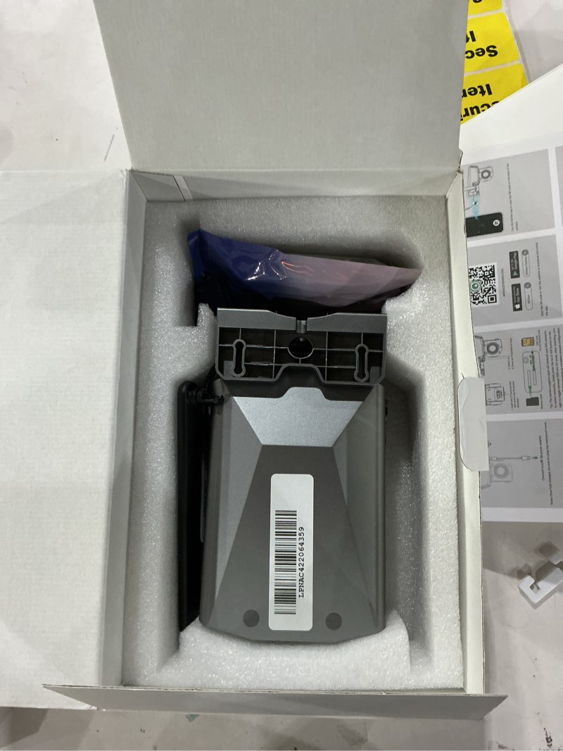 Condition photo showing New/Like New for 4G LTE Cellular Security Camera Outdoor, 4K 10x Optical Zoom Wireless Solar Camera 12000mAh, No WiFi or WiFi 2 Mode, 360° Pan and Tilt AI Tracking Cam for Remote Monitor with SIM Card and 64GB SD Card GREY