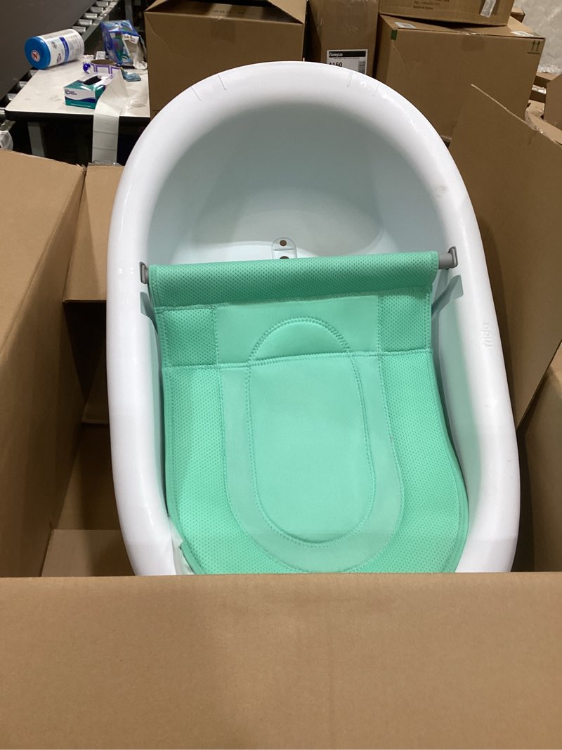 Condition photo showing Good Condition for frida baby 4-in-1 grow-with-me bath tub & control the flow rinser cup bath time kit