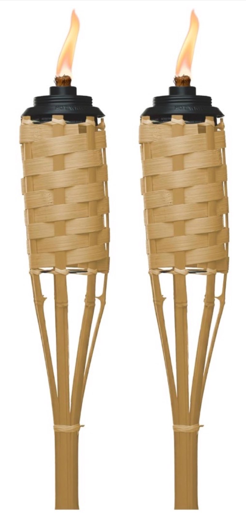 torch tiki luau bmbo 57\"24(pack of 2)