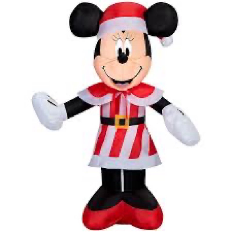  Disney 3.5-ft Lighted Disney Minnie Mouse Mouse Christmas Inflatable