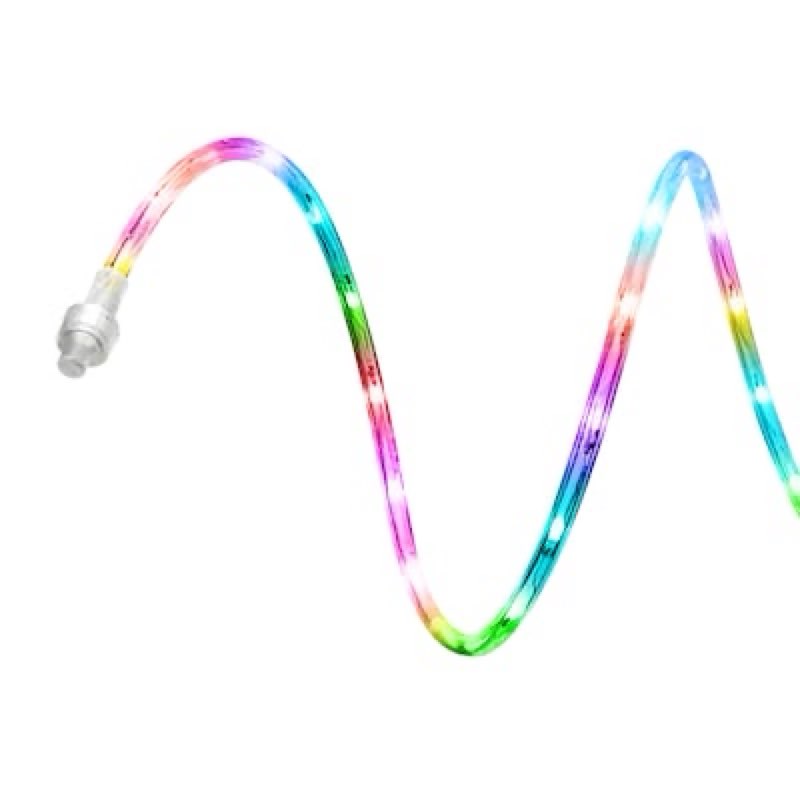 harbor breeze indoor/outdoor 24-ft integrated led multicolor rope light