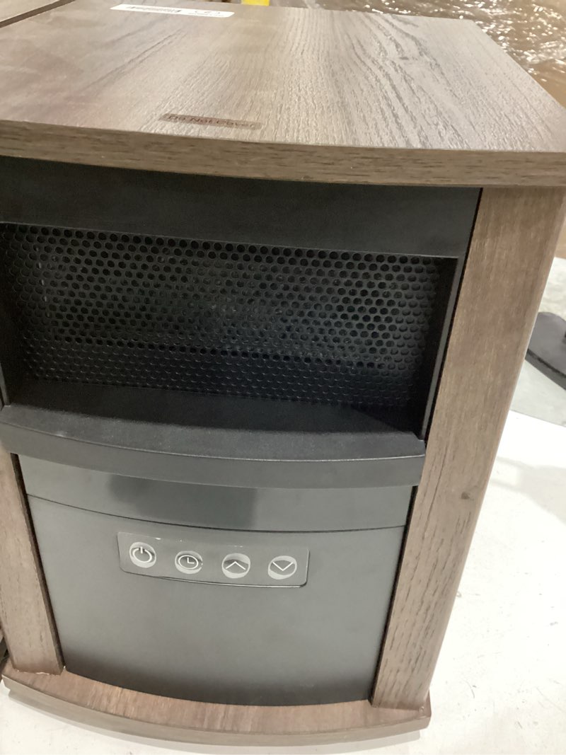 Condition photo showing Good Condition for utilitech utilitech 1500 -watt infrared quartz cabinet indoor electric space heater with thermostat with remote item #6023320 | model #1175irh-con-503