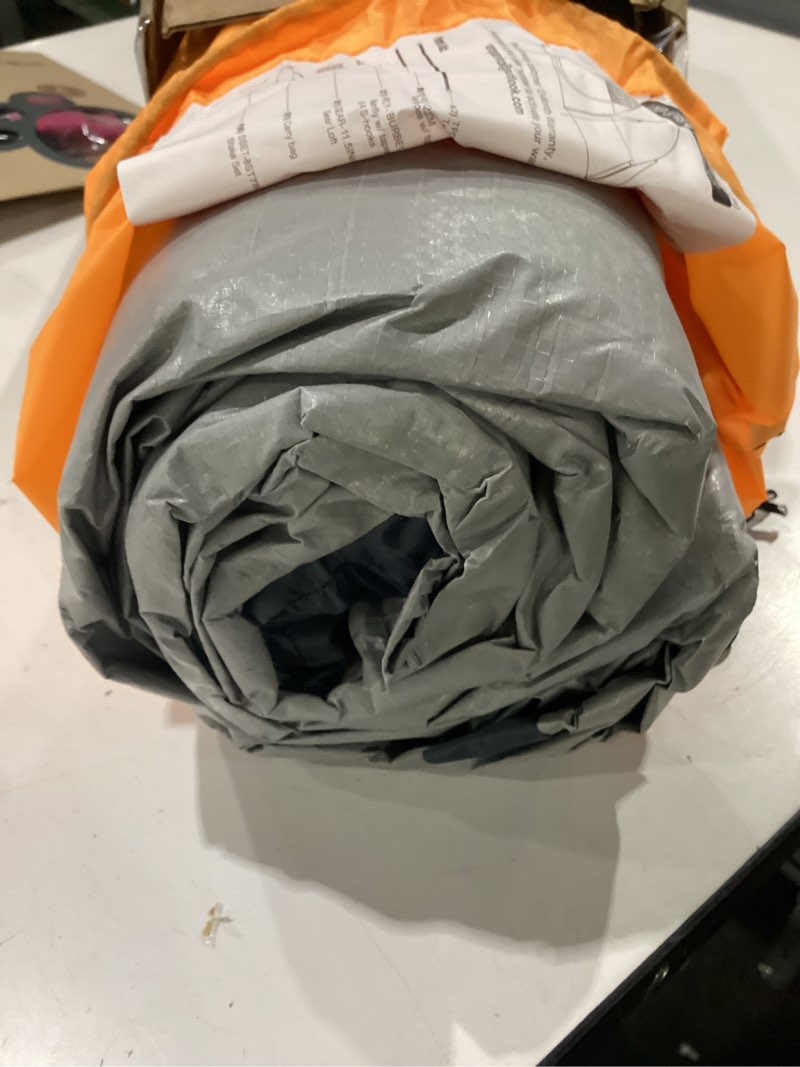 Condition photo showing New/Like New for UNP 2/4/6/8 Person Tent, Portable Cabin Tent, Camping Tent 4-Person Easy Set Up, Waterproof with Top Rainfly for Outdoor Camping/Hiking Gray 2-4 Person Tent similar to item