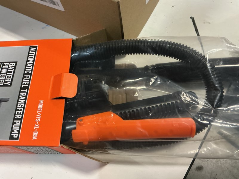Condition photo showing New/Like New for Portable Power Battery Pump, Battery Operated Electric Siphon Pump Water Transfer Pump, Easy to Use Manual Portable Fuel Pump and on-Spill Design Transfer Pump for Fuel, Diesel, Water