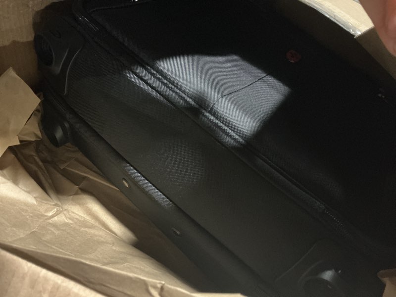 Condition photo showing Good Condition for star cloud Rigid Frame Roling Laptop Bag on Wheels, Rolling Briefcase with USB & Type-C Charging Port,Water Resistant Rolling Computer Bag for 17.3 Inch Laptop, Work Travel and Business