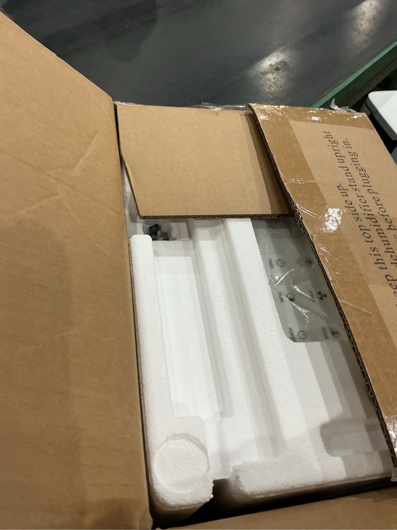Condition photo showing New/Like New for 45 pint 2025 energy star dehumidifier for spaces up to 4500 sq.ft for basement and home, compressor dehumidifier with drain hose,large room,bedroom,home,bathroom 45 pints