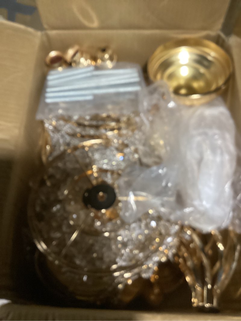Condition photo showing New/Like New for VEVOR 10PCS 55cm/21.65” Tall Crystal Wedding Flower Stand, Metal Wedding Centerpiece Vase, Gold Flower Holders Floral Display Rack for Tables Wedding Dinner Party, Ceremony Birthday Event Decor Crystal 10PCS 55cm/21.65”new