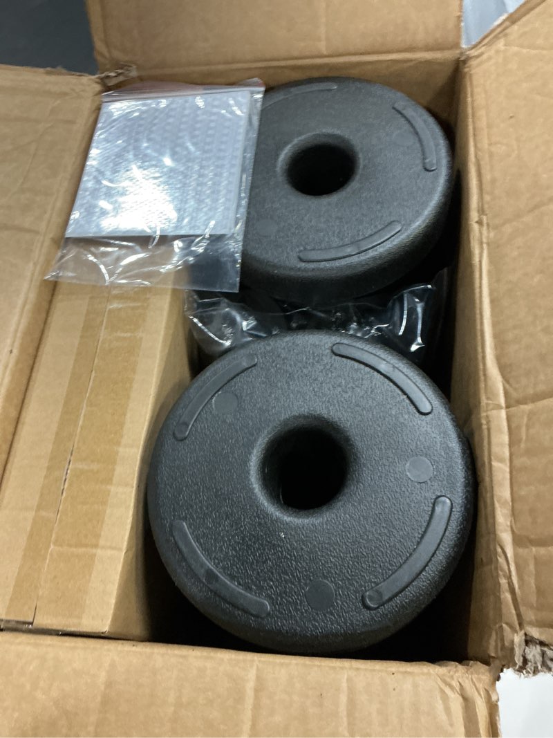 Condition photo showing New/Like New for SHAREWIN 35" Traffic Safety Cones with Heavy Base, Reflective Stripes & 5FT Link Chain – Delineator Stanchions Posts for Parking Spaces, Driver Training, Event Barriers, Roadway, Construction 8 Pack 8Pcs Black