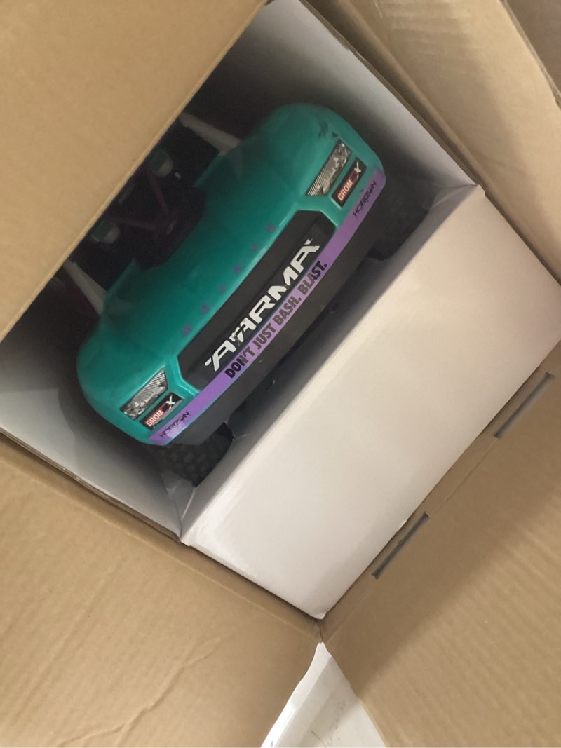 Condition photo showing Good Condition for arrma mojave rc truck 4x4 4s blx 1/8th scale desert truck rtr (battery and charger not included) blue/red ara4404t2