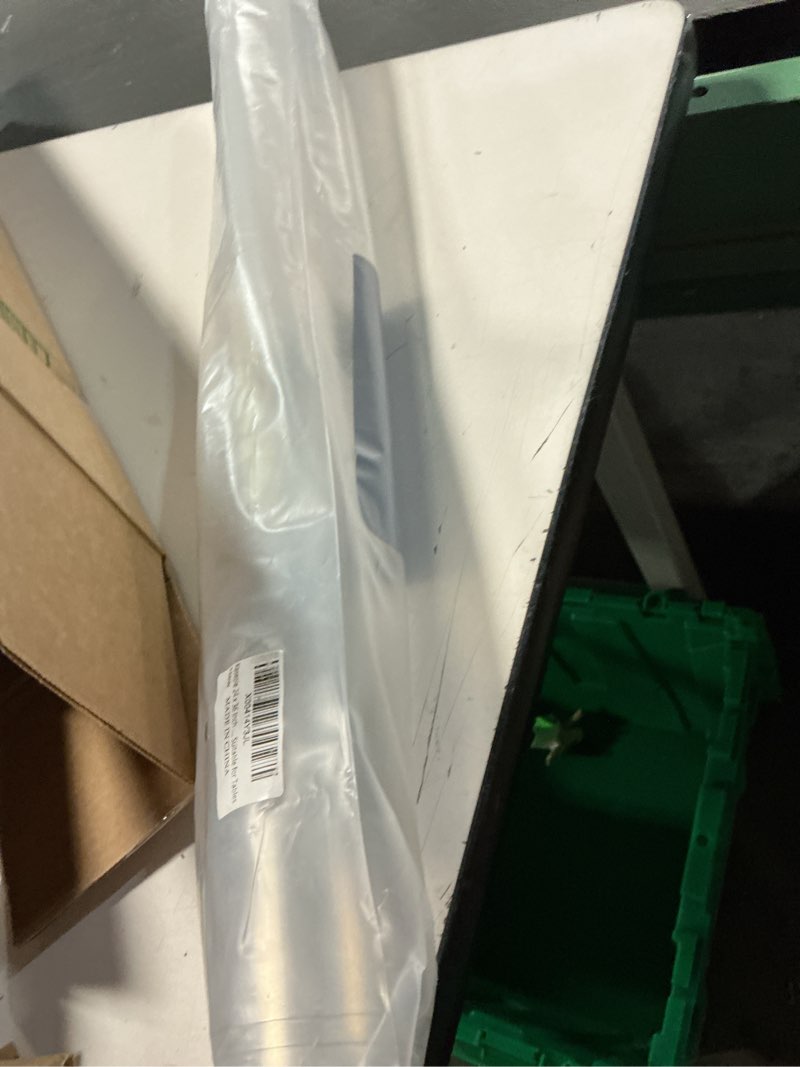 Condition photo showing Good Condition for kasepie pvc clear table cover protector 24x36inch, 2mm thick plastic table cover rectangle,clear table protector,desk protector mat for kitchen, dresser, writing desk?dining room table 36" x 24" (rectangular) clear 2mm thickness