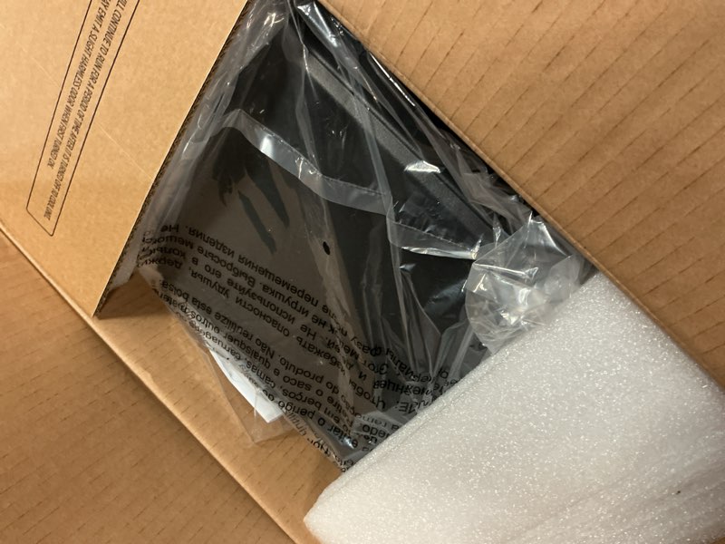 Condition photo showing As Is for duraflame TABLETOP ELECTRIC FIREPLACE WITH FLAME EFFECT DFS-559-01 BLACK