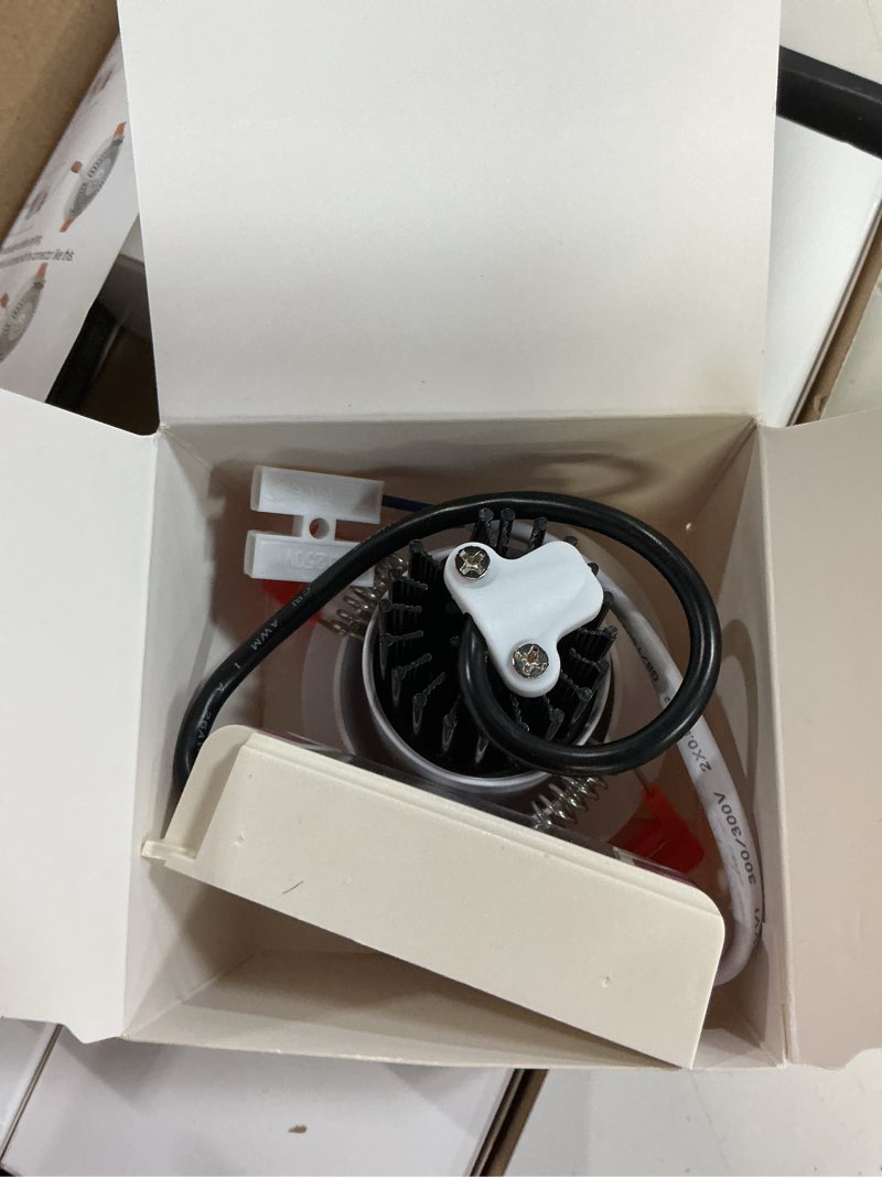 Condition photo showing Good Condition for 2 inch smart led recessed lighting, 5w wifi rgb mini downlight, cct 2700-6500k dimmable color changing accent recessed ceiling light, 110v compatible with alexa and google home with led driver, 6 pack