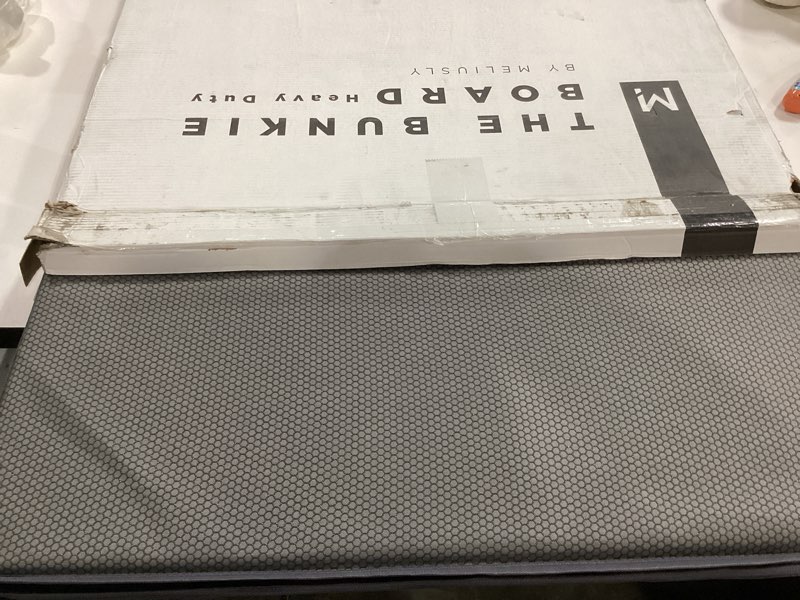 Condition photo showing Good Condition for Meliusly Heavy Duty 10mm Bunkie Board Full Size (54x75'') Patent Pending Low Profile Bed Board Design - Breathable, Noise Minimizing, Moisture Resistant Bunkieboards, Low Profile Bed Support Full (54x75'')