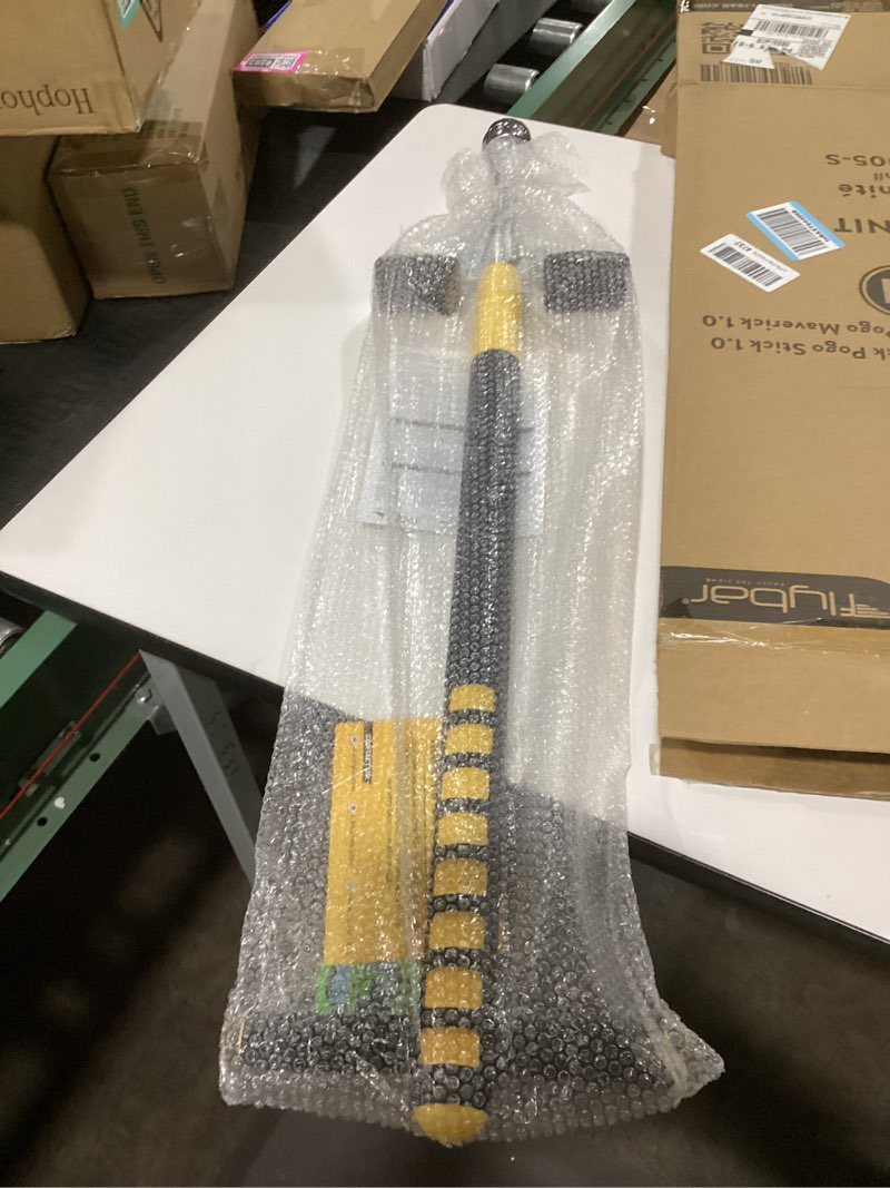 Condition photo showing Good Condition for Flybar Maverick Pogo Stick for Kids Ages 5+, 40 to 80 Pounds, Perfect for Beginners, Easy Grip Handles, Anti-Slip Pegs, Outdoor Toys for Boys and Girls