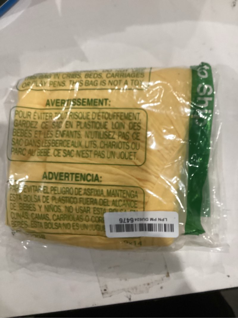 Condition photo showing New/Like New for Lucky Brand Girls' Short Sleeve Square Neck Dress with Eyelet Flutter Sleeves Pale Marigold 7