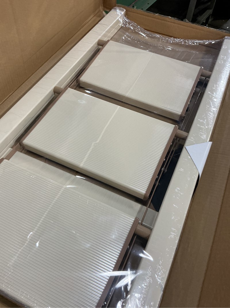 Condition photo showing New/Like New for GameGem 3 Step Ladder, 3 Step Stool for Adults, Folding Step Ladder with Secure Footing, Widened Pedal, Aesthetically Pleasing Looking, Blends Right into Domestic Rooms, Cream Chocolate Cream Chocolate 3 Step