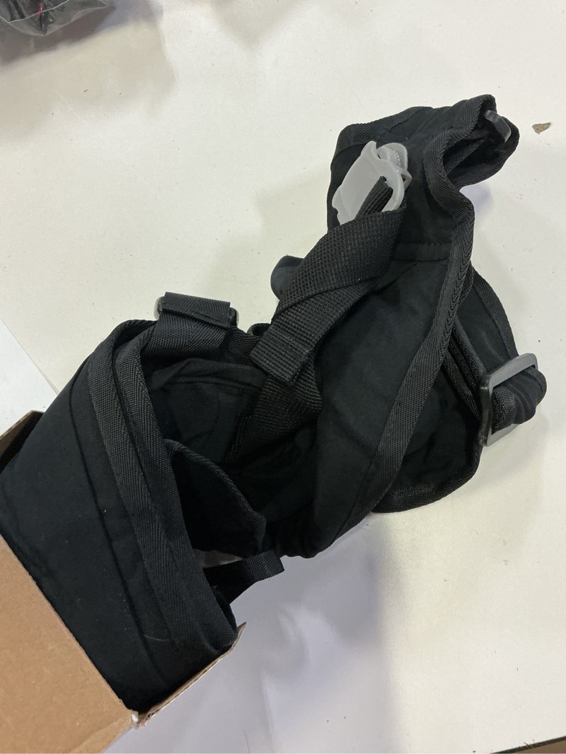 Condition photo showing As Is for baby sling carrier,baby carrier newborn to toddler,adjustable lightweight toddler carrier 25-60 lbs,ideal for home,shopping,and travel black