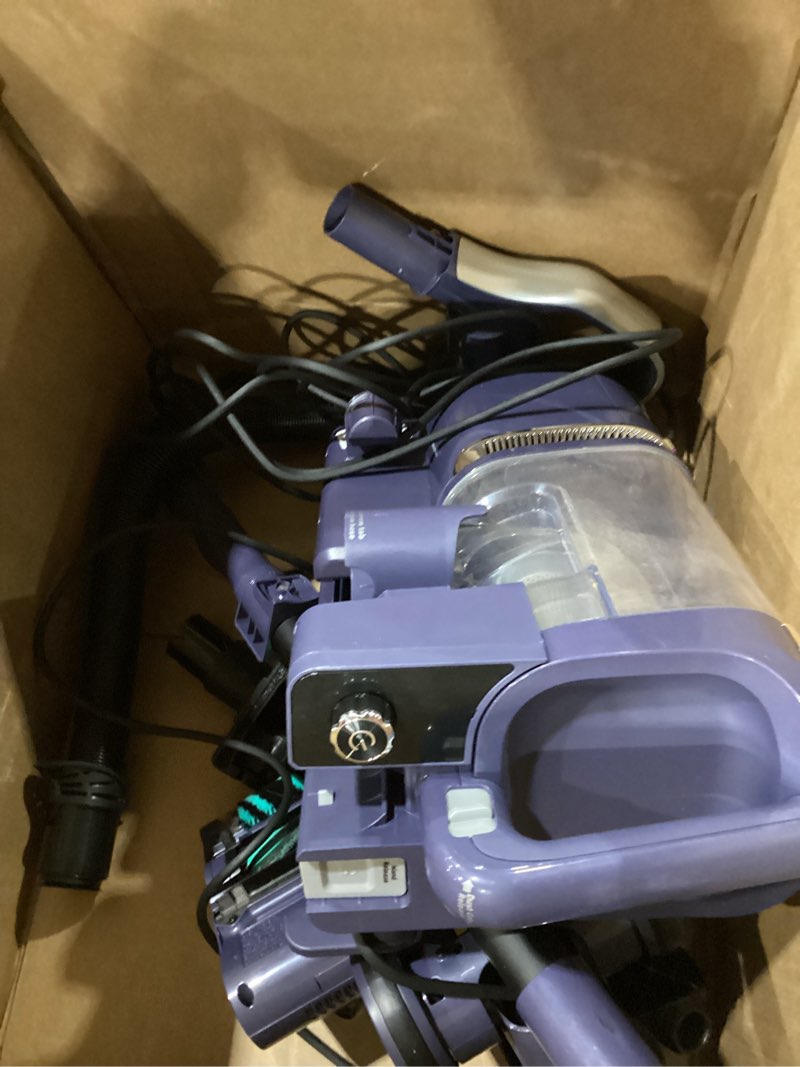 Condition photo showing As Is for Not Tested ***Shark Detect Pro Speed Lift-Away ADV Bagless Upright Vacuum with DuoClean Detect, Anti-Allergen, Lift-Away, and Odor Neutralizer Technology, LA742 Detect Pro Speed Lift-Away (Blue)