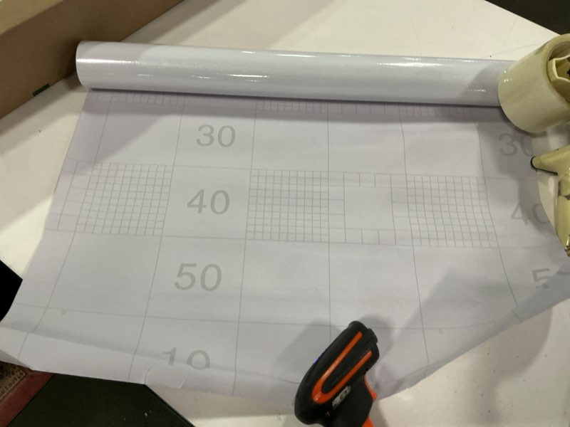 Condition photo showing Good Condition for INTBUYING Cold Laminating Film Glossy Roll 25''x180 Vinyl Cold Lamination Film Self-Adhesive Laminating Vinyl Roll