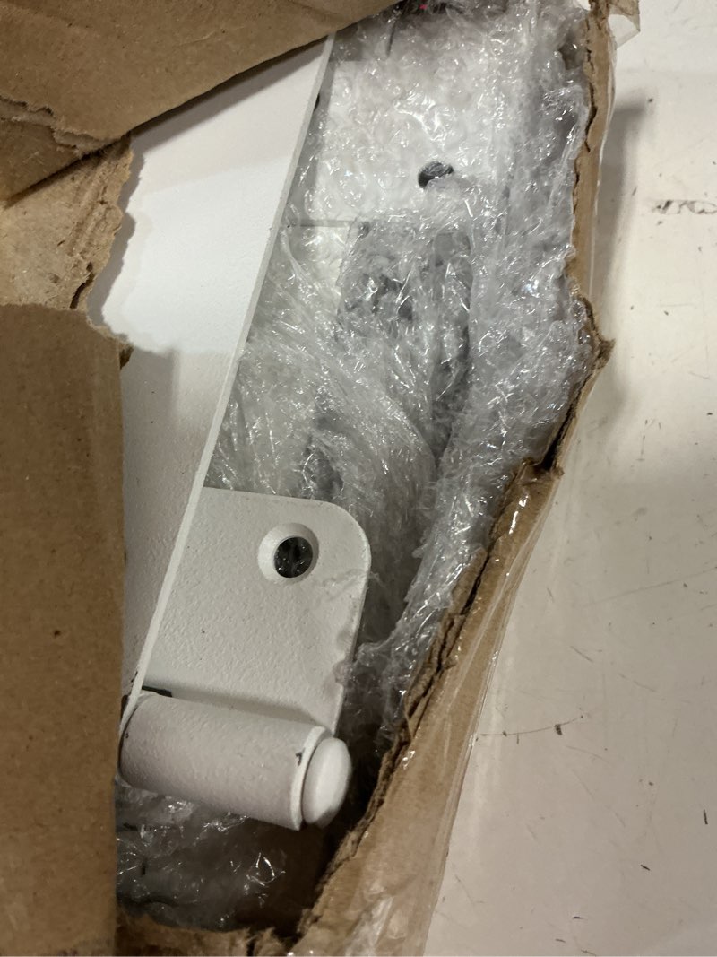 Condition photo showing Good Condition for 5 inch gate hinges,260 lbs capacity, matte white hinges,2 pack heavy duty door hinge, t-strap shed gate hinges,hardware for wooden fences, barn door hinge (5 in - 2 pack)-patent pending