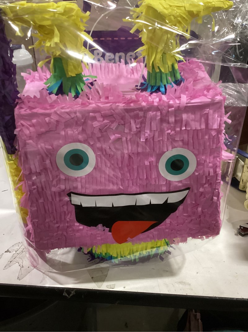 Condition photo showing New/Like New for Large Piñata for Birthday Party Handmade Colorful Pinata for Kids Adults Boys & Girls Big Party Decoration for Fun Celebrations