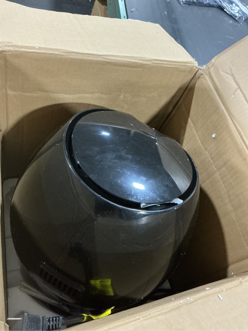 Condition photo showing As Is for PowerXL Air Fryer 7 QT Maxx Classic, Extra Hot Air Fry, Cook, Crisp, Broil, Roast, Bake, High Gloss Finish, Nonstick, Black 7 Quart