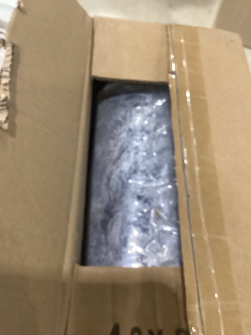 Condition photo showing New/Like New for calming dog beds & cat cave bed with hooded cover,removable washable round beds for small medium pets,anti-slip faux fur fluffy coved bed for improved sleep,fits up to 15/25 lbs(grey,m) 24.00" x 24.00" x 8.00" grey