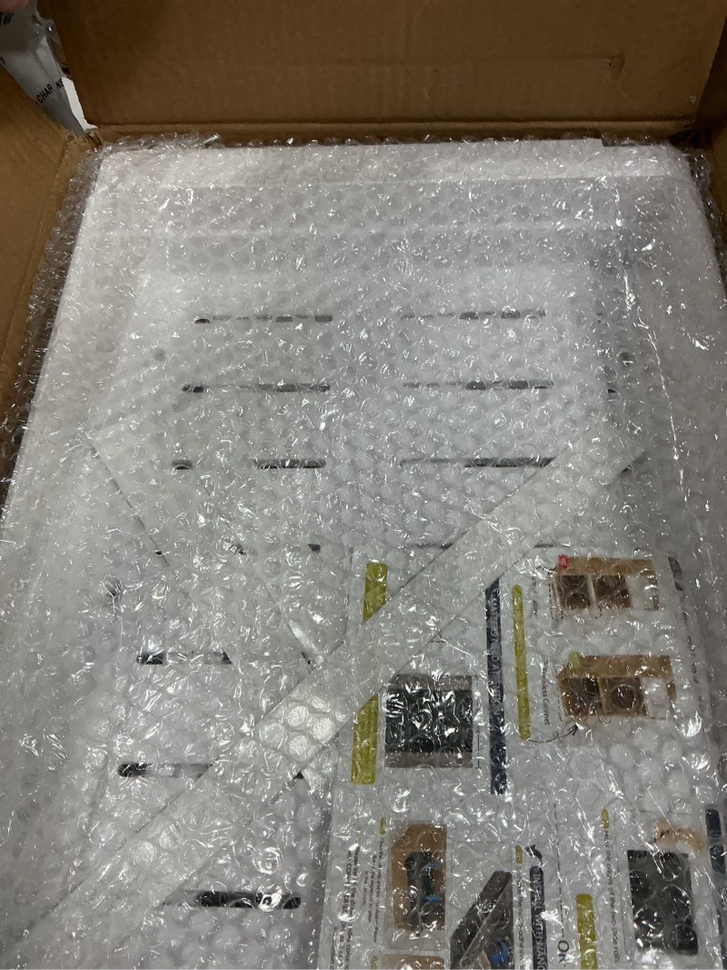 Condition photo showing New/Like New for 2 Pack Pull Out Cabinet Organizers Expandable, Plastic Slide Out Drawers for Kitchen, Bathroom, Pantry, Under Sink Storage, Pull Out Drawers Fixed with Adhesive Nano Film (White, 11.6''-17.5'') White 16.9"D x 11.6"~17.5"W(2Pack)