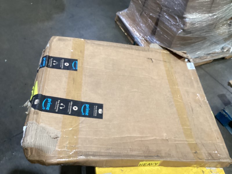 Condition photo showing As Is for 24" l x 29" w shed ramps, 750 lbs portable threshold loading ramp with punch plate surface, self supporting entry handicap ramp, load ramps for wheelchairs, power chairs, trolley, carbon steel 29"l x 24"w-old 1