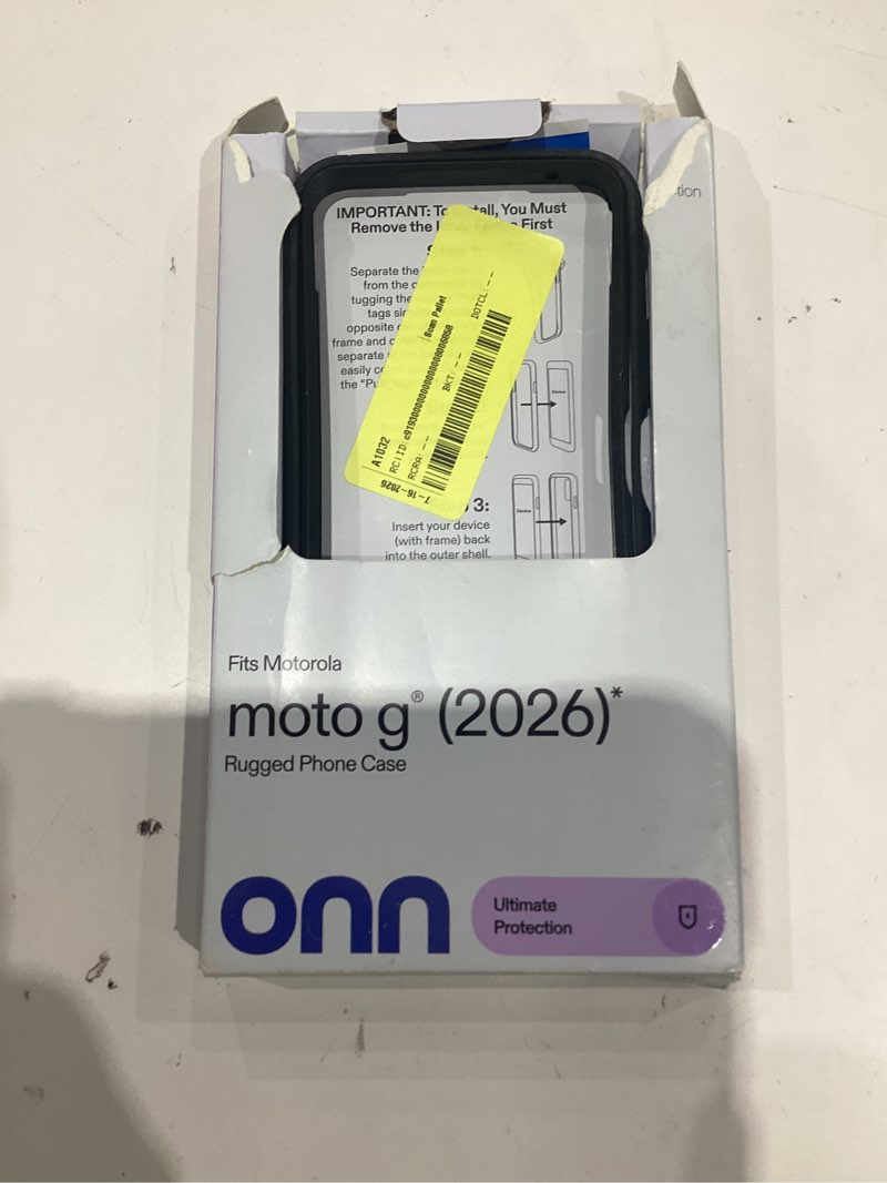 Condition photo showing Good Condition for onn rugged phone case for motorola moto g (2026) - black