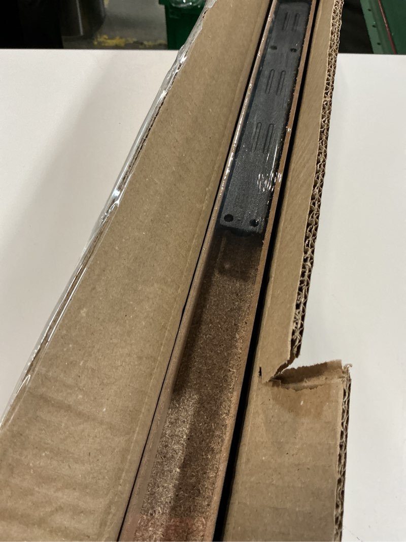 Condition photo showing Good Condition for Ballucci Floating Shelf, 36" Wood Wall Shelf with Invisible Brackets for Bathroom, Living Room, Bedroom, Kitchen, Nursery, 8" Deep, White 36" - 1 Piece White