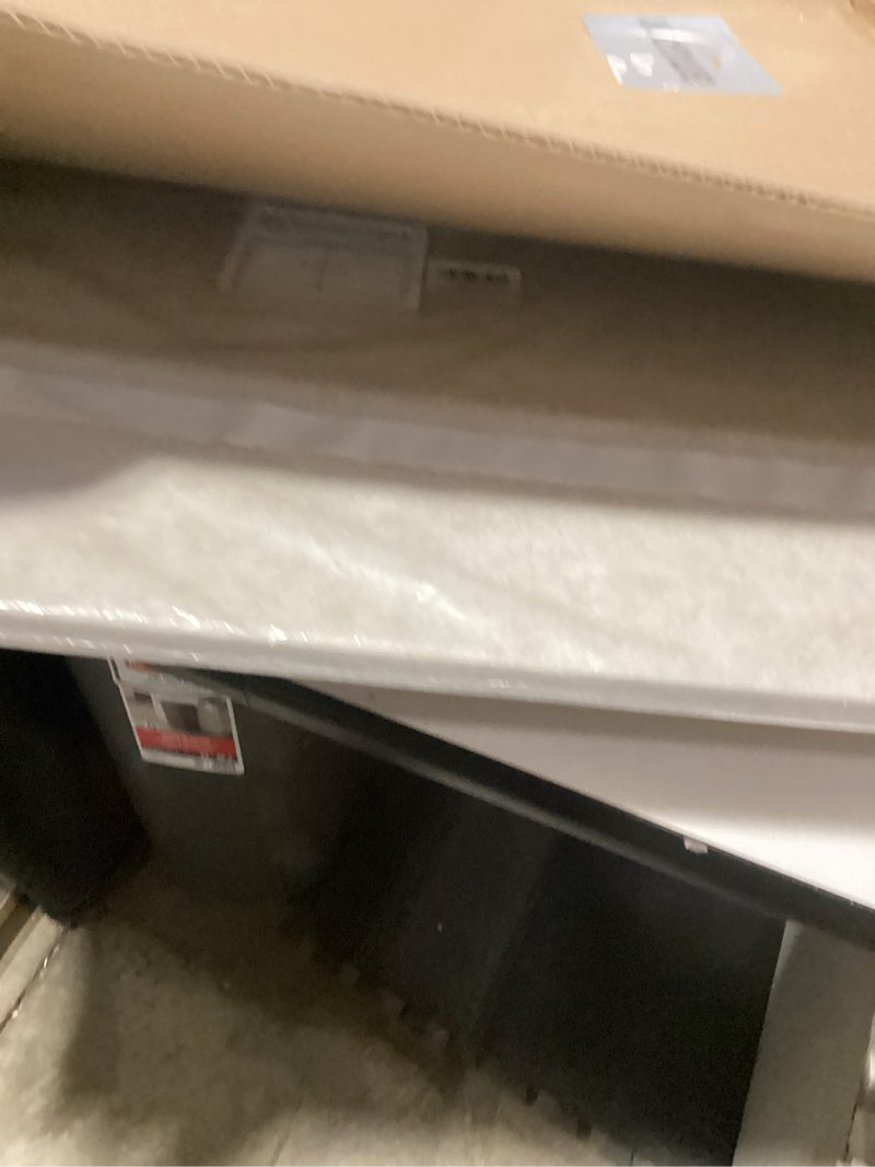 Condition photo showing New/Like New for Large Bulletin Board - 48 x 36 Inches, Decorative Felt Pin Board for Wall - 4' x 3' Foldable Photo Display Board with Self-Adhesive Tape, Includes 20 Push Pins - Oatmeal Oatmeal 48×36 inches