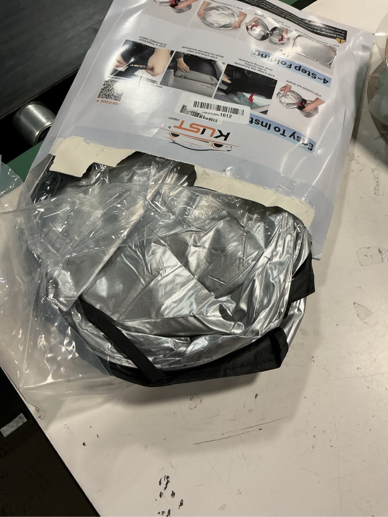 Condition photo showing Good Condition for kust windshield sun shade for honda crv 2023-2025 2026 honda cr-v accessories window shade sun visor cover foldable blocks uv rays keep your car cooler