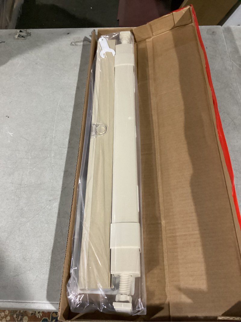 Condition photo showing Good Condition for lazblinds no tools no drill cordless cellular shades, blackout light blocking honeycomb shades for home, thermal insulation blinds for windows, 24" w x 48" h, beige blackout-beige 24" w x 48" h