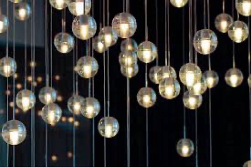 Lighting Balls by Ig Royal - Wrapped Canvas Print  32 x 48 