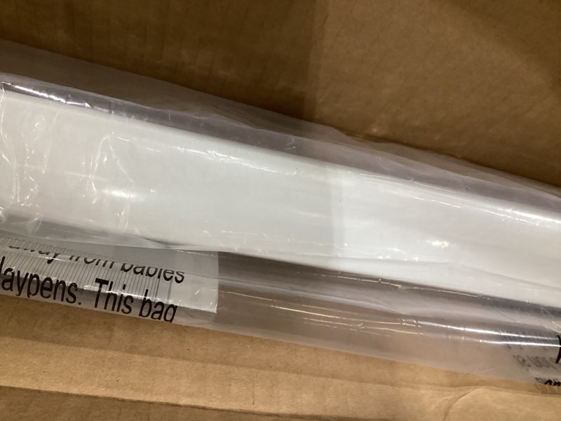 Condition photo showing item condition for LazBlinds Cordless Cellular Shades, No Tools No Drill Light Filtering Honeycomb Shades Pleated Blinds for Windows, 28'' W x 36'' H, White Light Filtering-white 28'' W x 36'' H