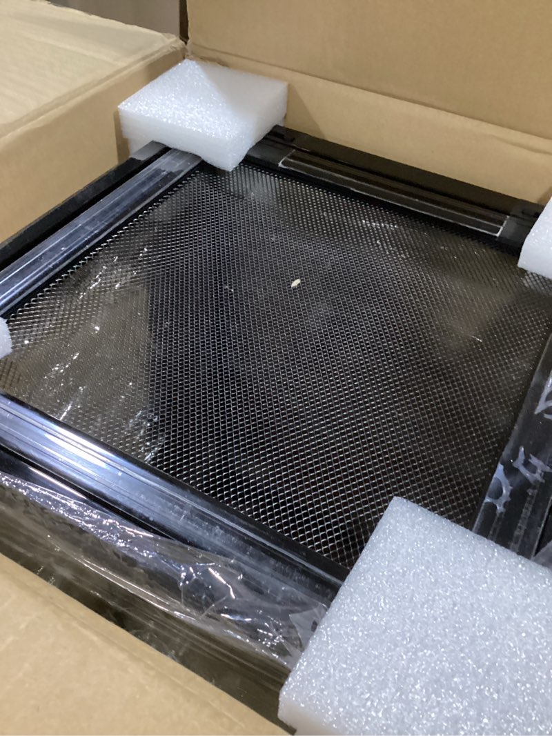 Condition photo showing New/Like New for waazoorep 11 gallon reptile glass tank vertical terrarium 12"x12"x18" habitat enclosure with front openning door and top screen ventilation for geckos, snakes,tree frogs,chameleon 12x12x18inch