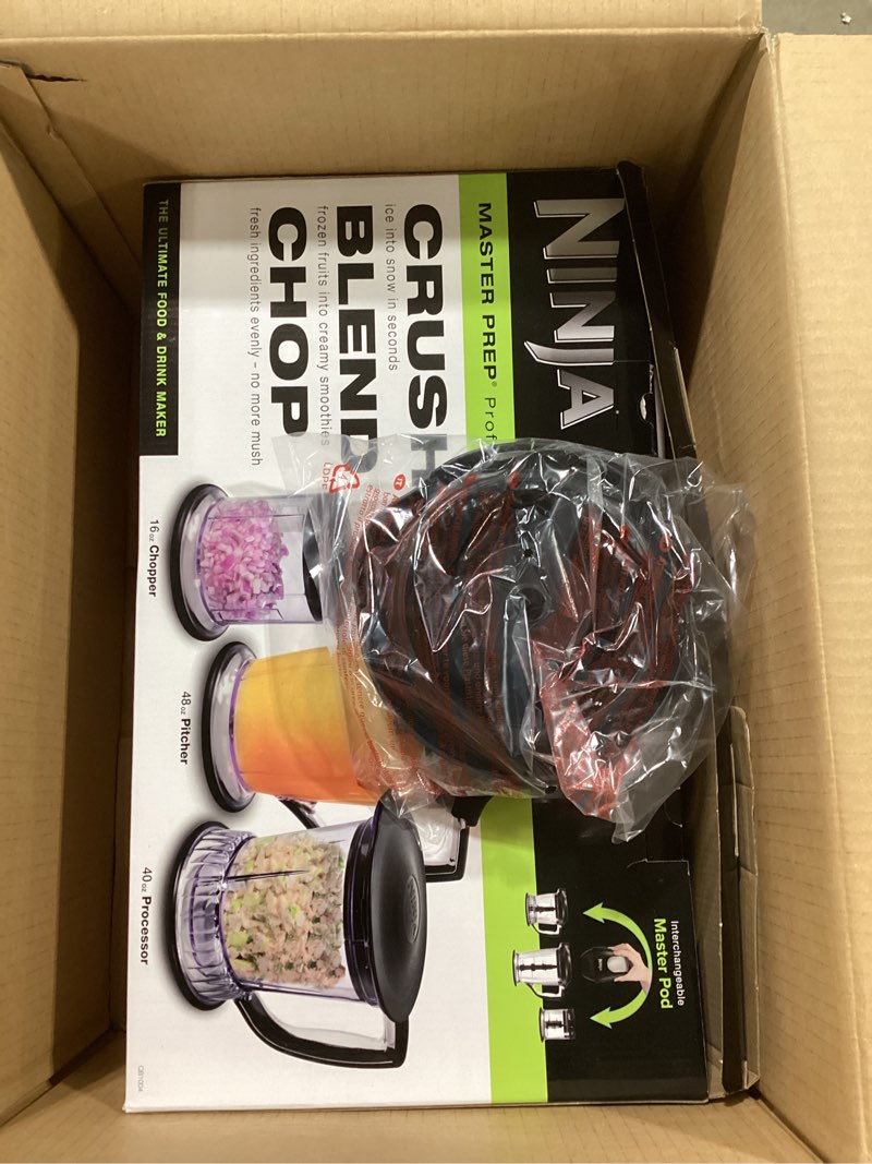 Condition photo showing As Is for Ninja MC1001 Foodi PossibleCooker PRO 8.5 Quart Multi-Cooker, with 8-in-1 Slow Cooker, Dutch Oven, Steamer, Glass Lid Integrated Spoon, Nonstick, Oven Safe Pot to 500°F, Sea Salt Gray