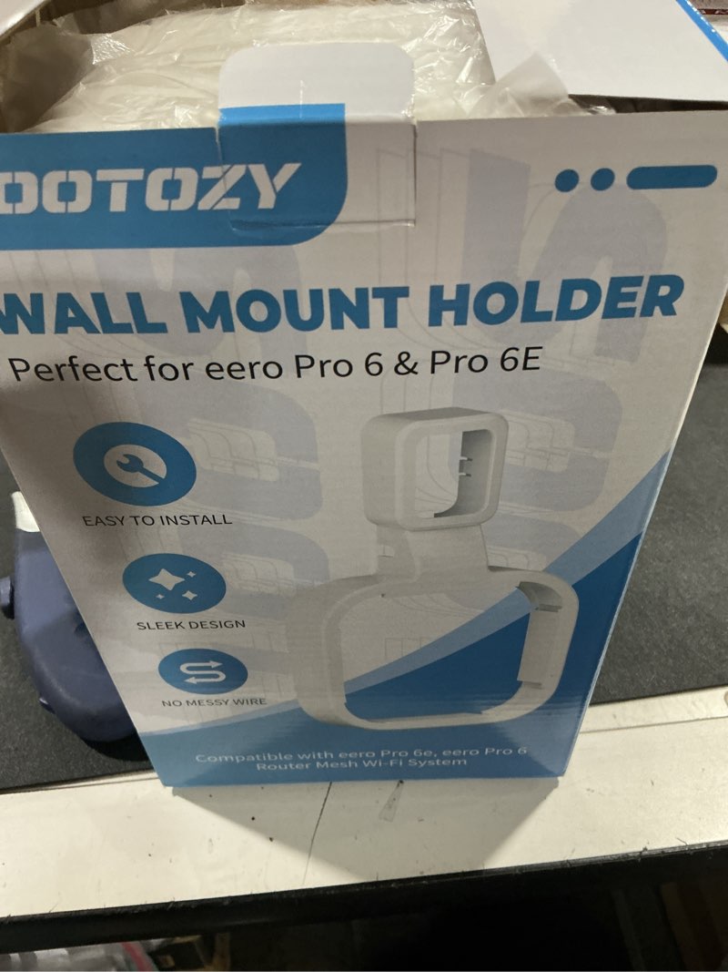 Condition photo showing Good Condition for 3Pack Wall Mount Holder for eero Pro 6e/6 Mesh Wi-Fi System, Outlet Wall Mount Stand Bracket for eer